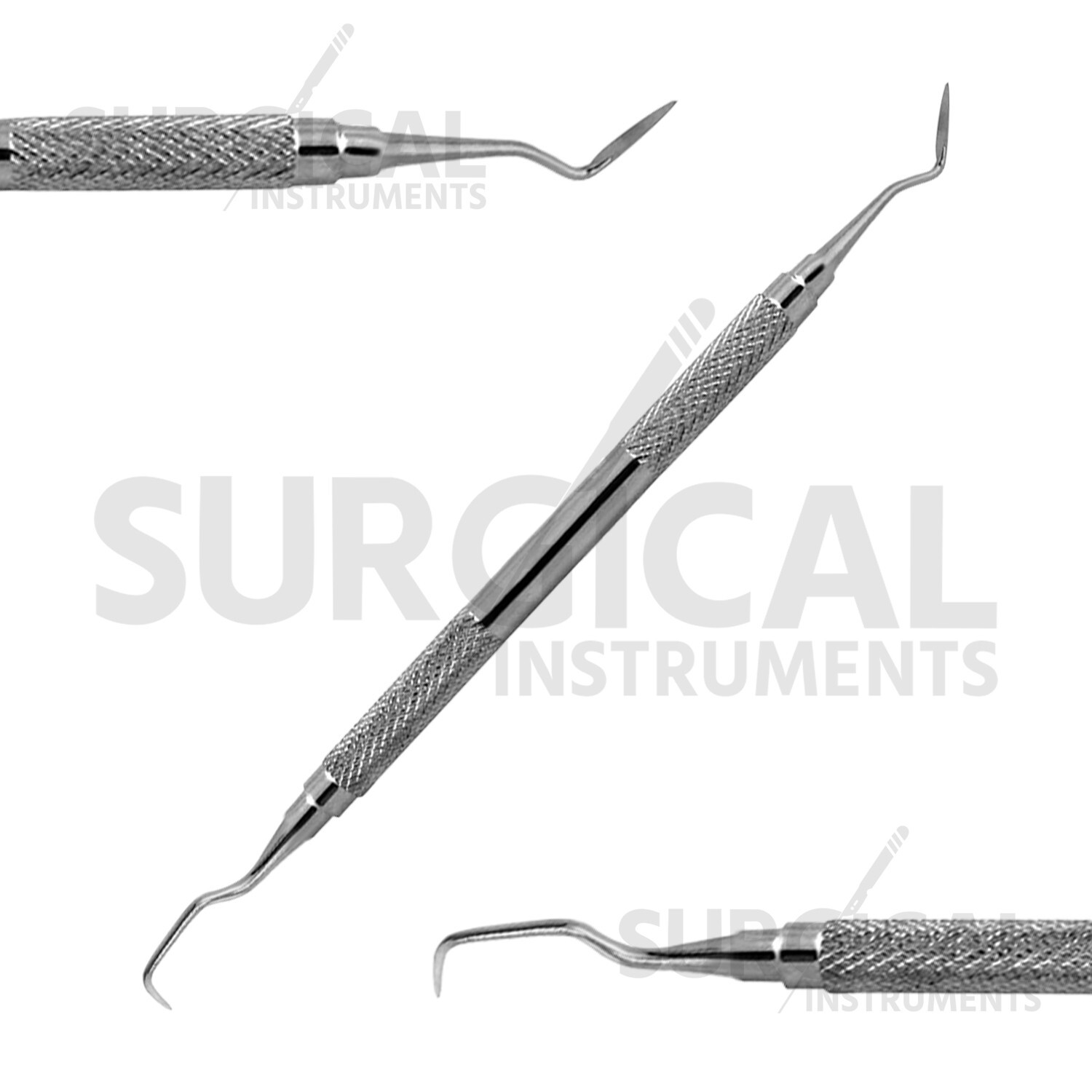 8 Pcs Goldman-Fox Curettes & Scalers Set Dental Instruments German Grade