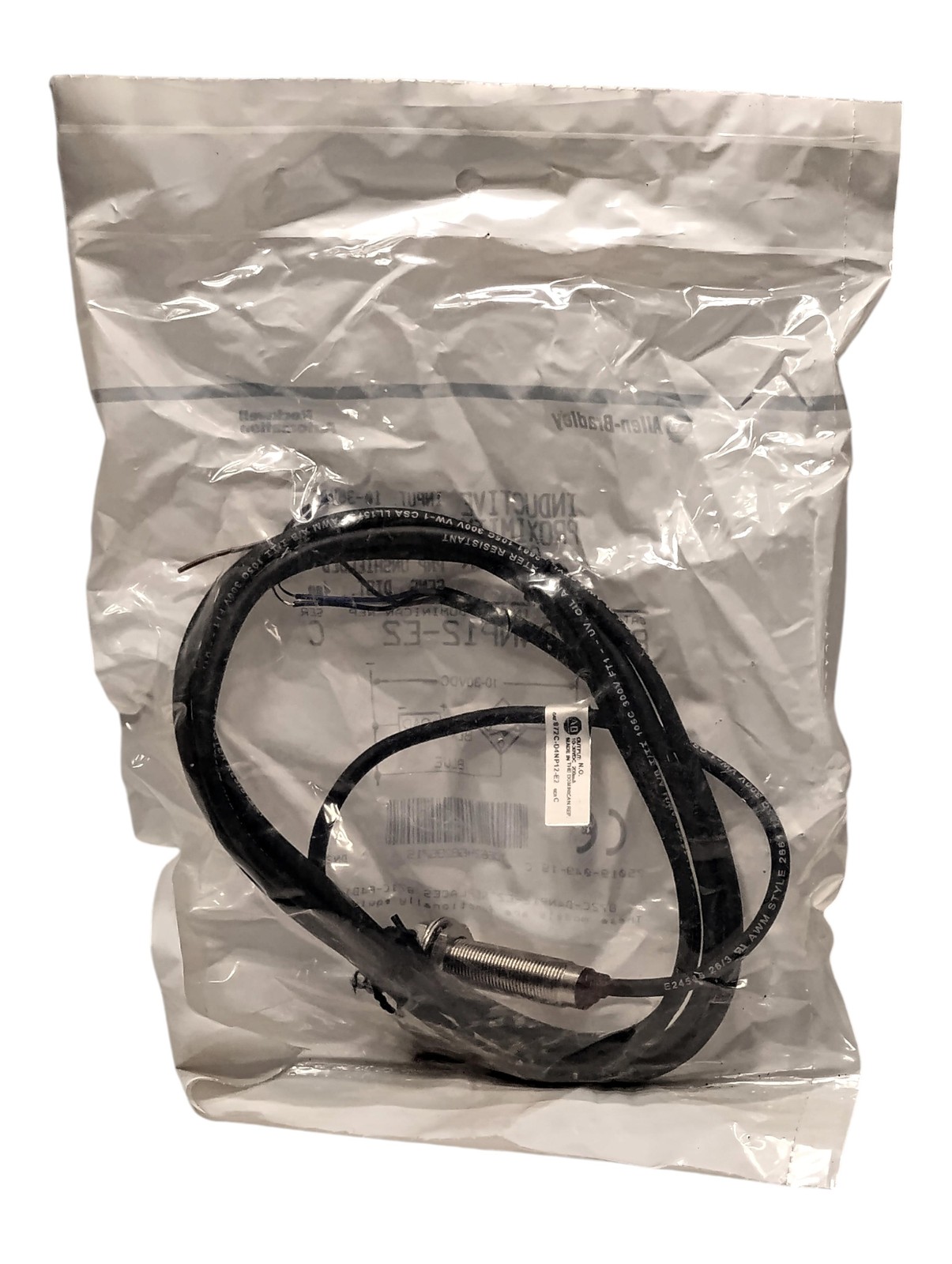Allen-Bradley 872C-D4NP12-E2 10-30 V DC Unshielded Inductive Proximity Sensor