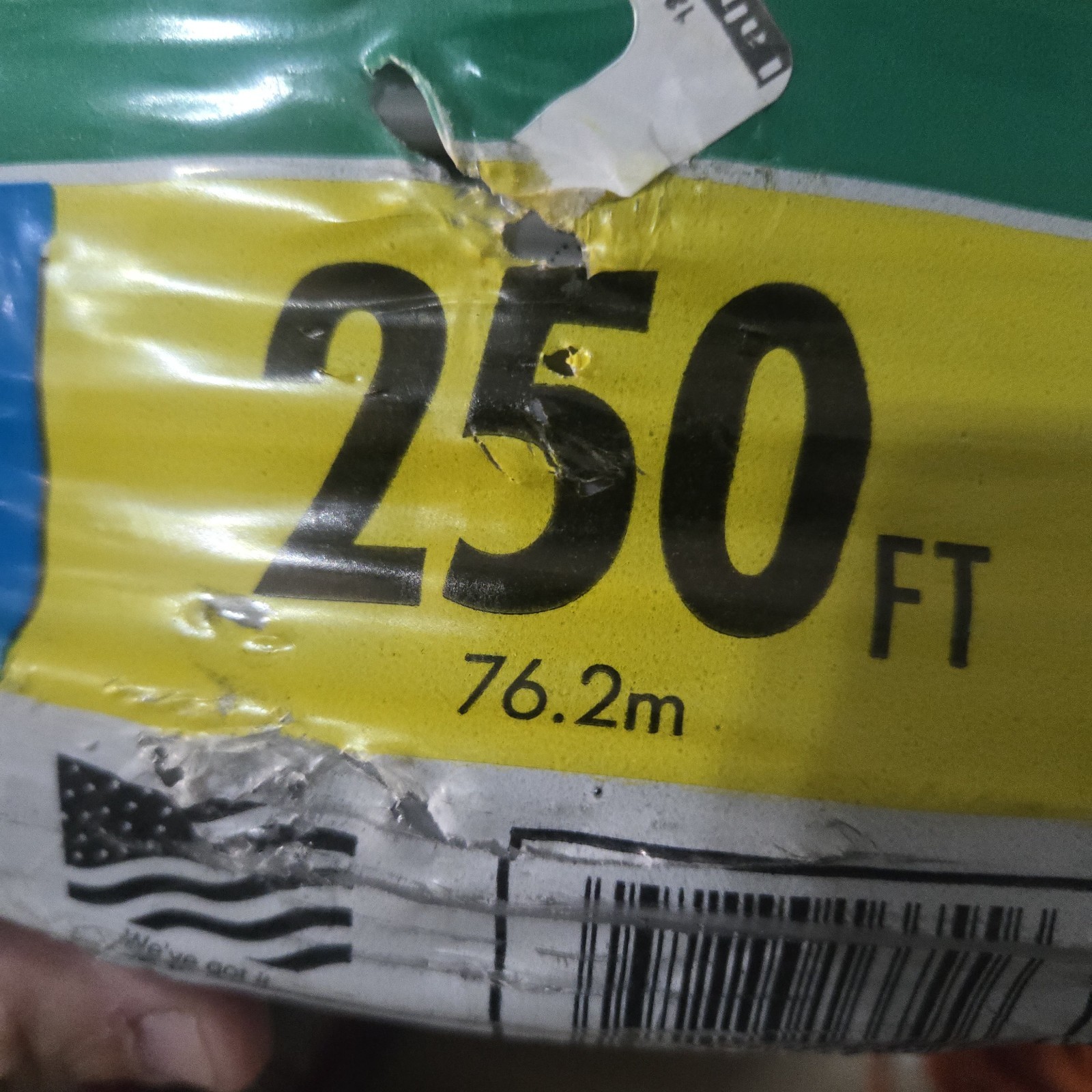 250 Feet 12/3 with Ground UF-B (Direct Burial) outdoor wire 600 volts RoHS compl