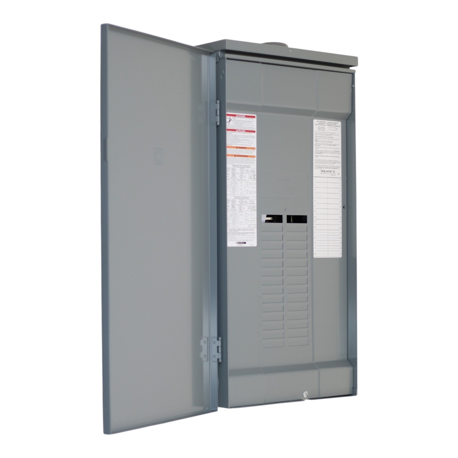 SQUARE D QO130L200PGRB QO 200A 120/240V 30-Space Outdoor Load Center