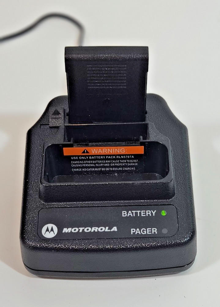 Motorola Minitor V Pager with Battery & Charger – Used, Good Condition VHF Alert