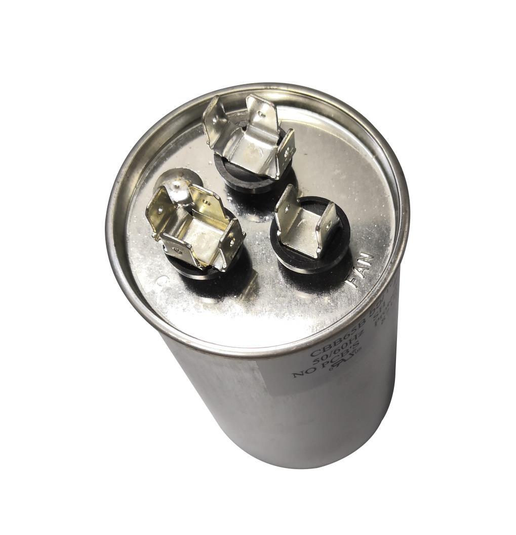 Dual CBB65B Run Capacitor 370VAC 370V AC 55/15uF 55+15 uF MFD C.S2 40/70/21 Cap