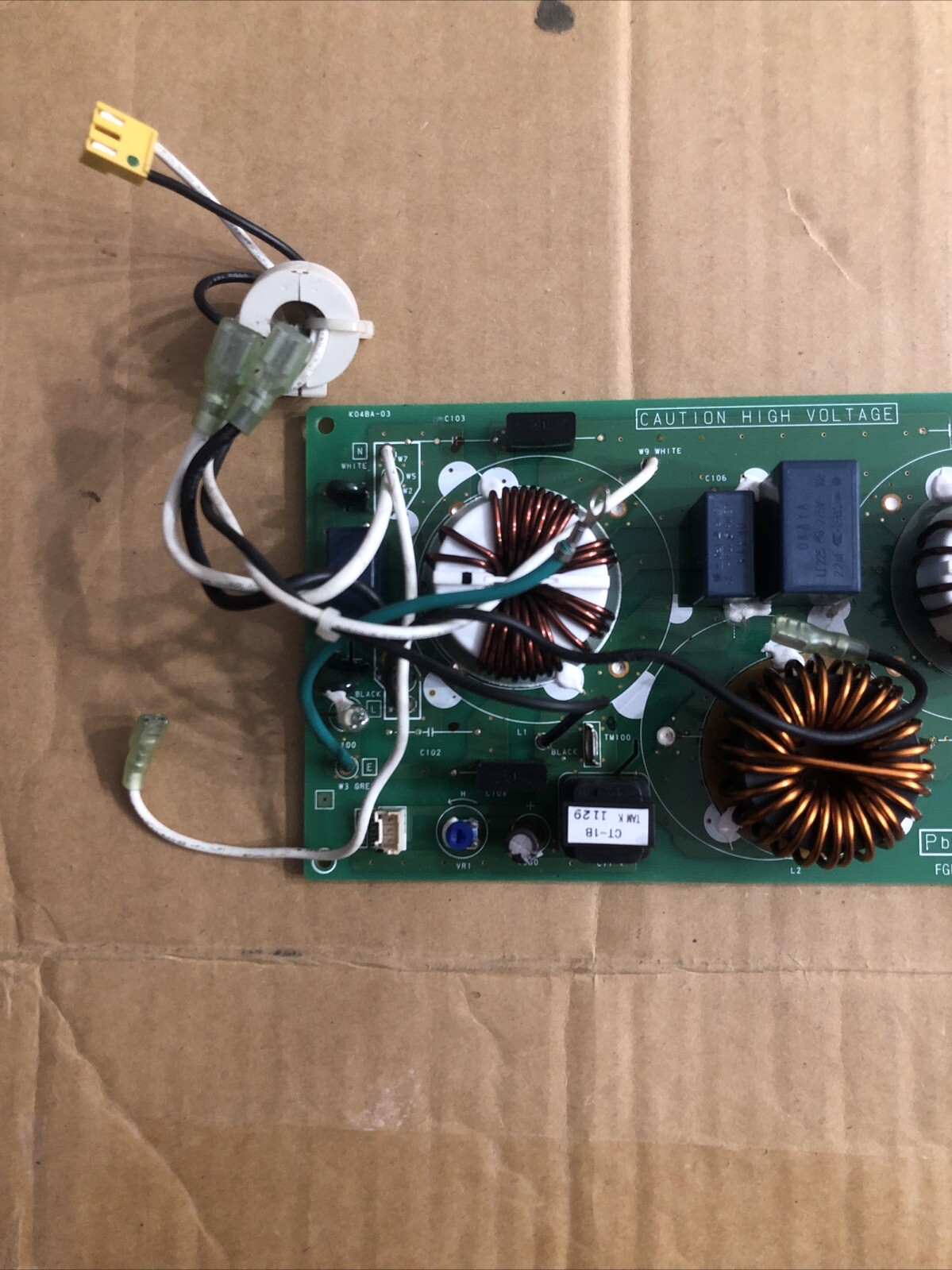 FUJITSU K04BA-0400HUE-PO 9705659018 PCB DUCTLESS HVAC CONTROL BOARD