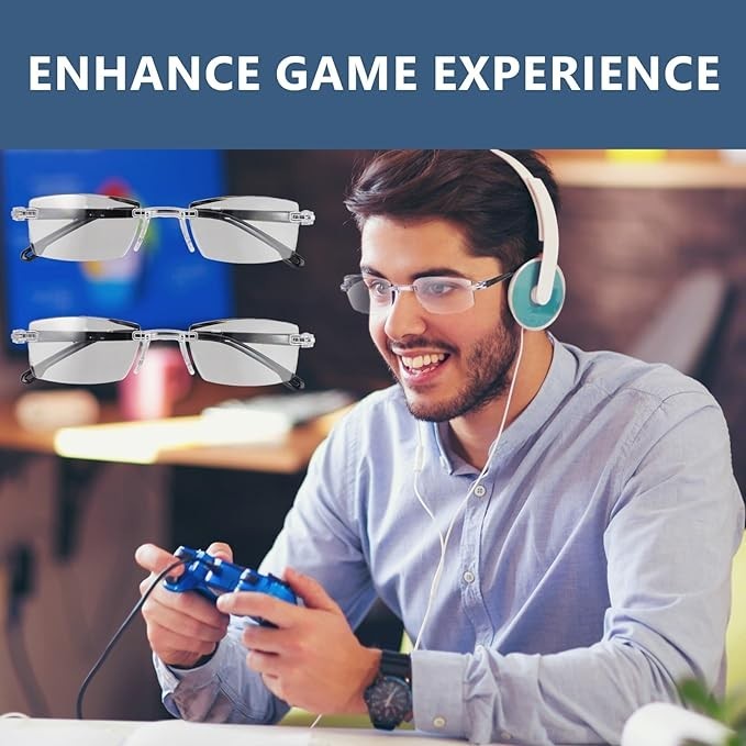 High-Quality Materials: Auto focus glasses is made of high-quality PC material,