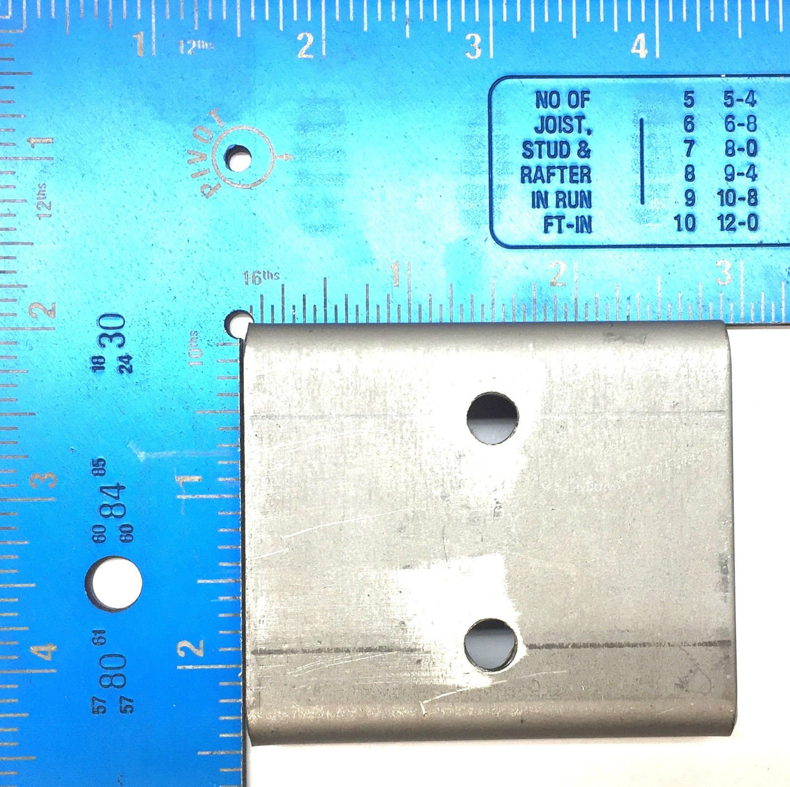 Unbranded 2.77″ x 2.37″ x 0.095″ Steel Channel Bracket [Lot of 5] NOS