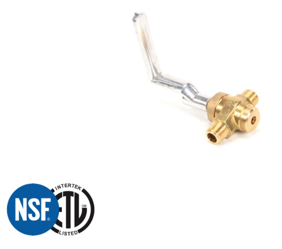 WR-GV Wok Gas Valve with Handle for Commercial Wok CSA Approved, 1/2″ NPT