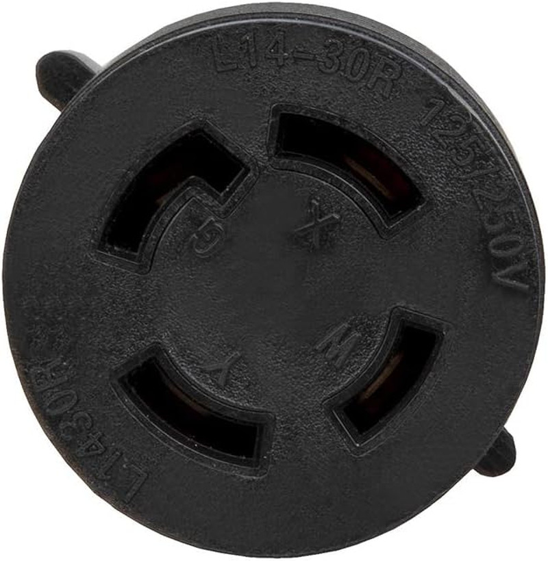 1.5FT Nema TT-30P to L14-30R Adapter, 30-Amp RV to L14-30R Generator Transfer Sw