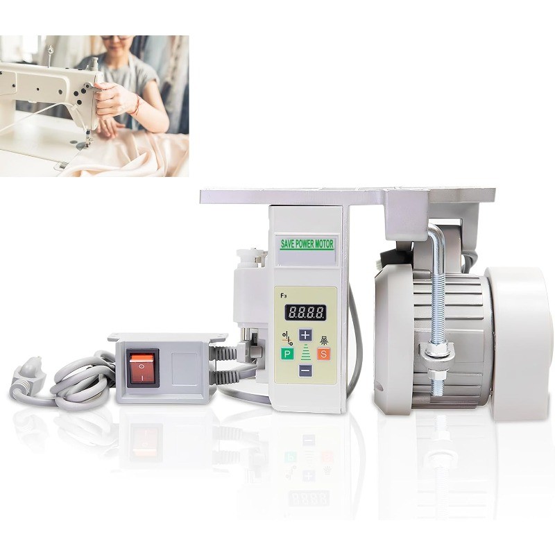 Sewing Machine Motor, Sewing Machine Servo Motor, AC110V 750W 1HP, 200-6000 RPM
