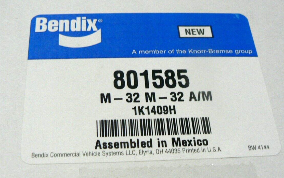 GENUINE NEW BENDIX BRAKE VALVE 801585 5013318 K0209T M-32
