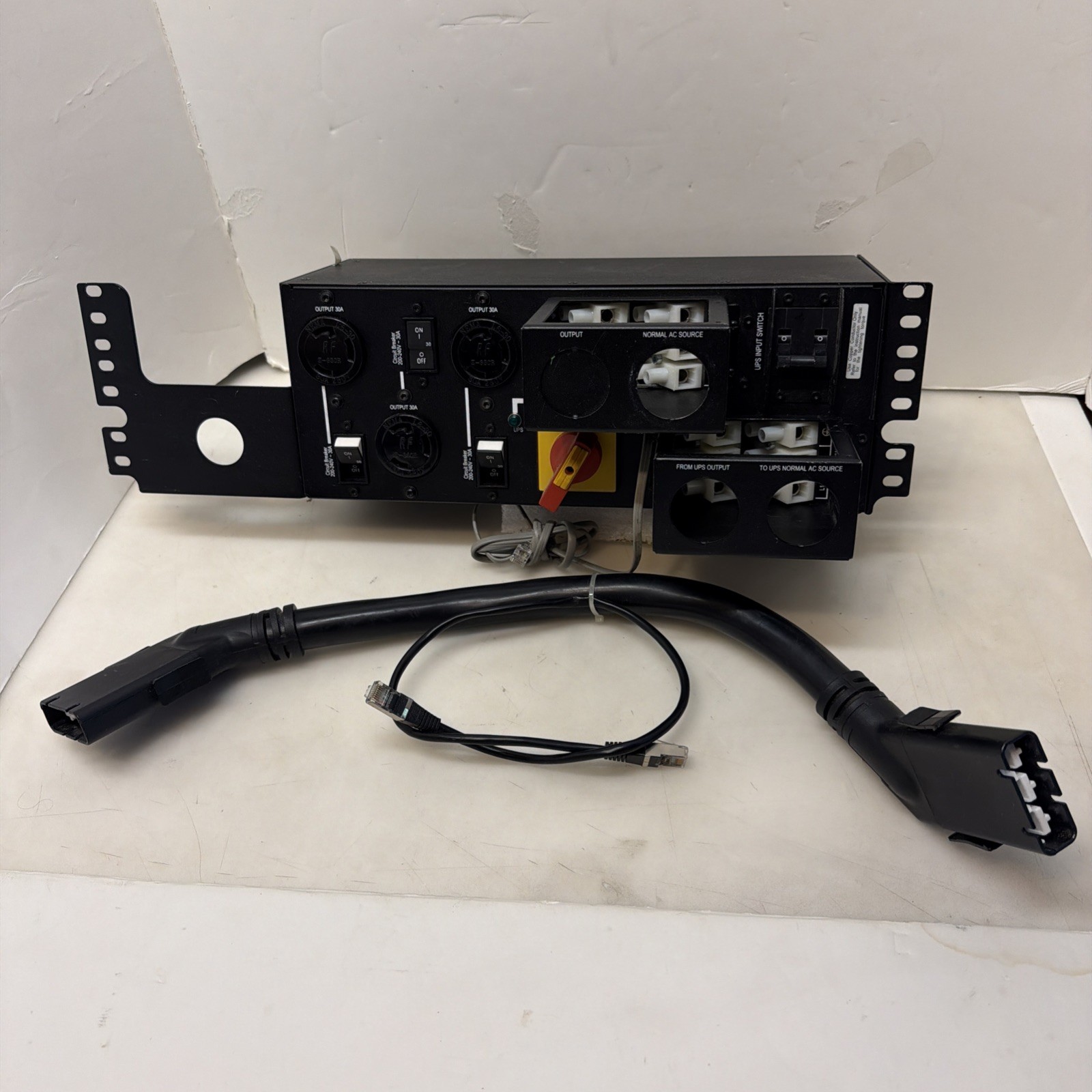 Eaton 9PX Maintenance MBP11K208 Bypass 3U Hardwired W/EBM Cable Hotswap