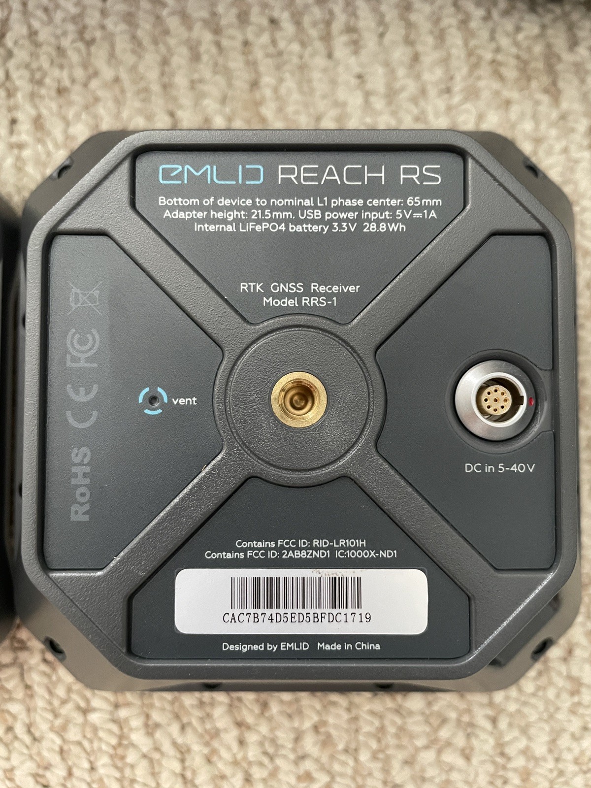Emlid Reach RS GNSS Receiver RTK GNSS Survey Kit Tested – SINGLE UNIT
