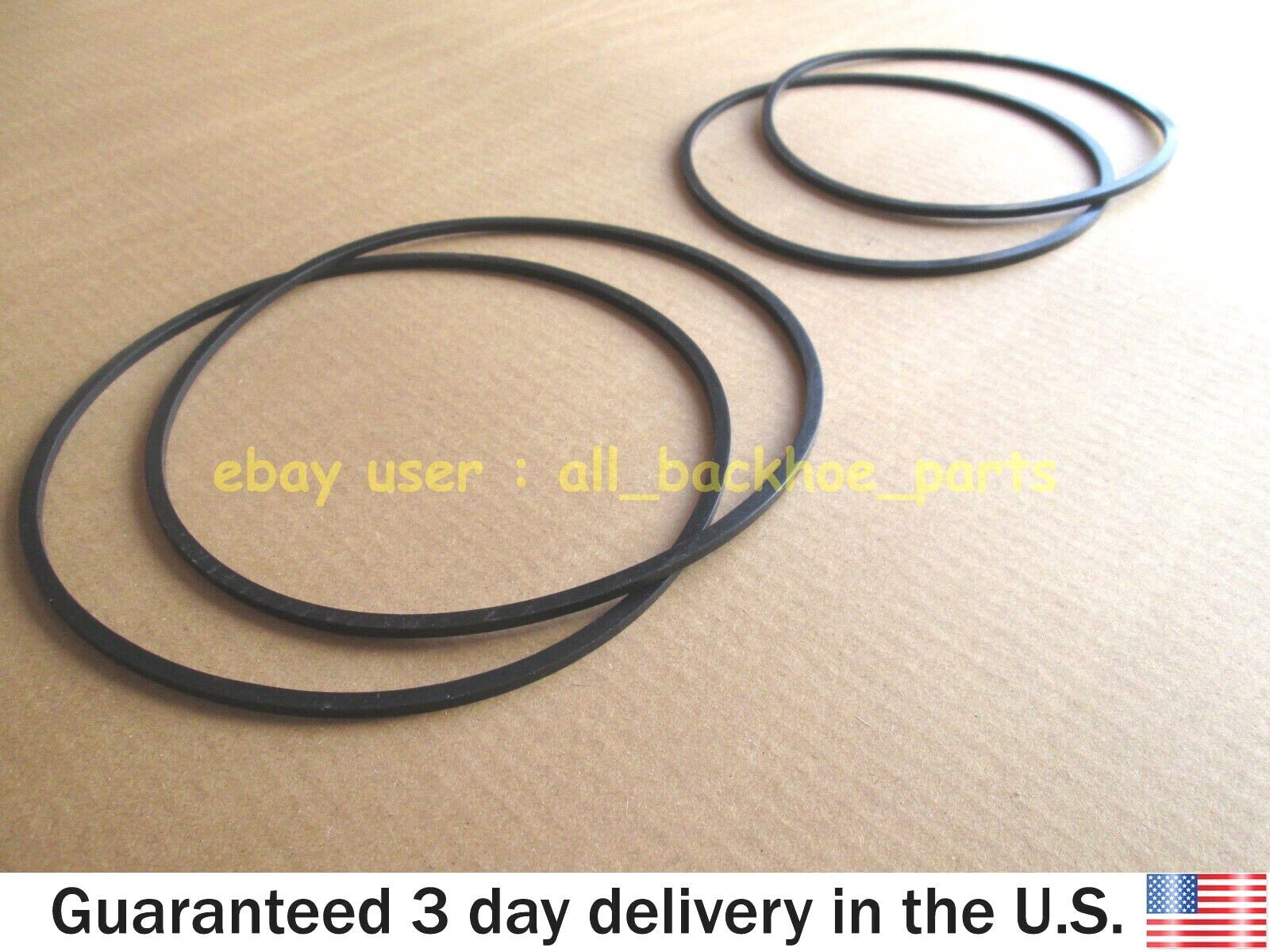 JCB BACKHOE – BRAKE PISTON SEALS KIT, 2 PC. EACH (PART NO. 813/50014 813/50015)