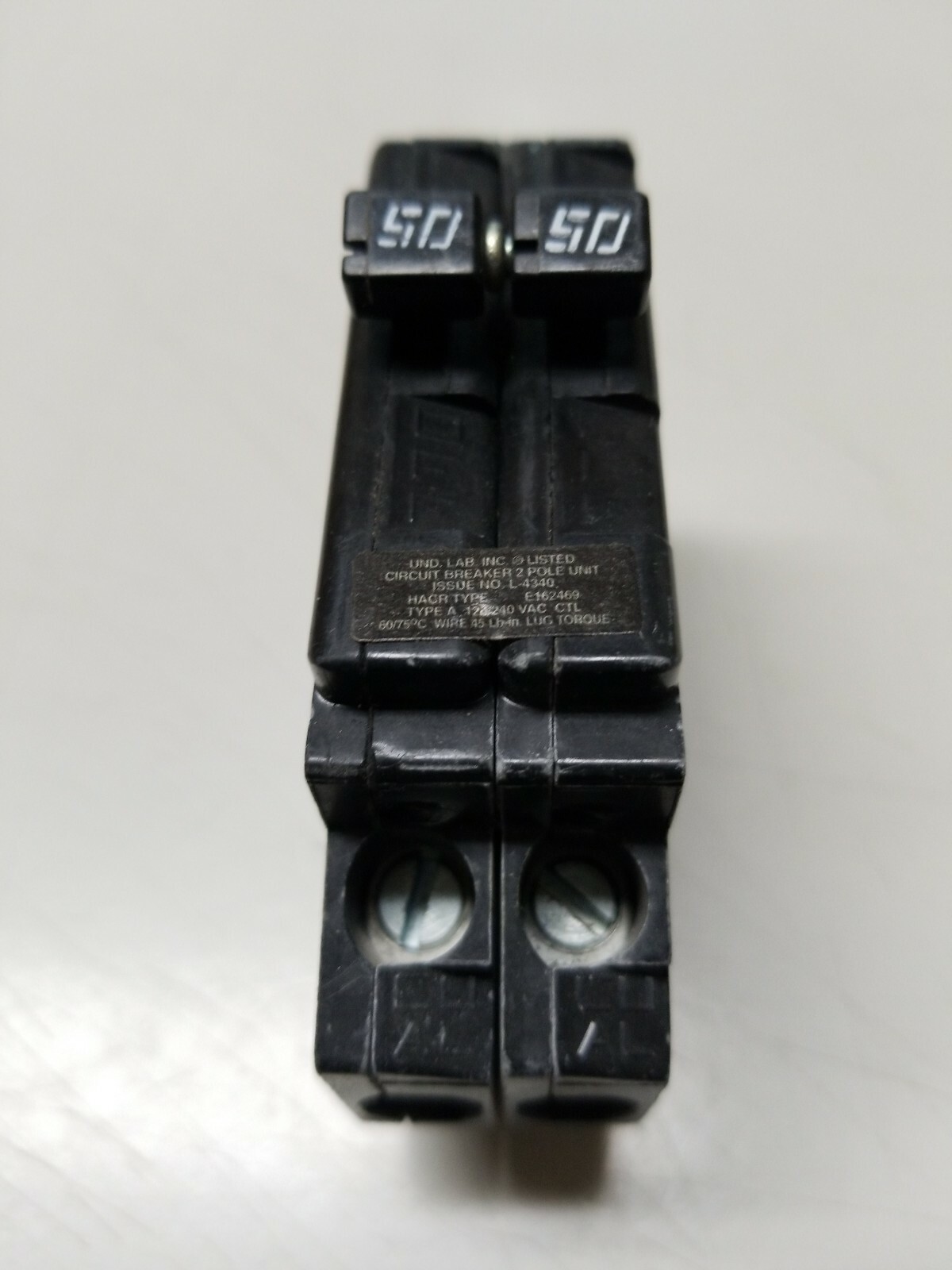 A-250L Challenger A-250-CH Replacement 250V 50 amp Breaker type-A , MH250-L