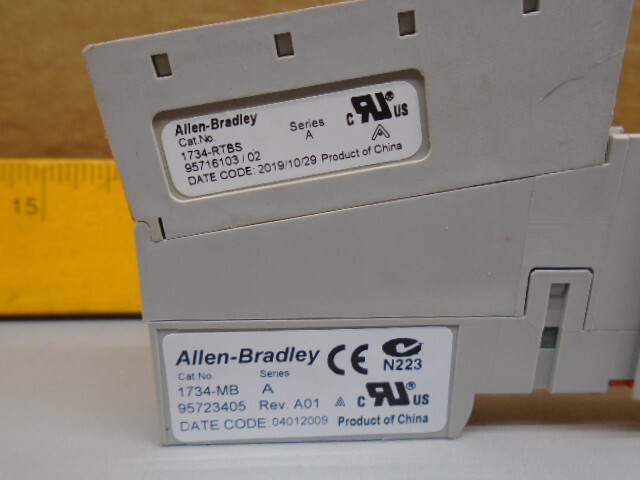 Allen Bradley 1734-TBS 1734-MB & 1734-RTBS 1734TBS W8