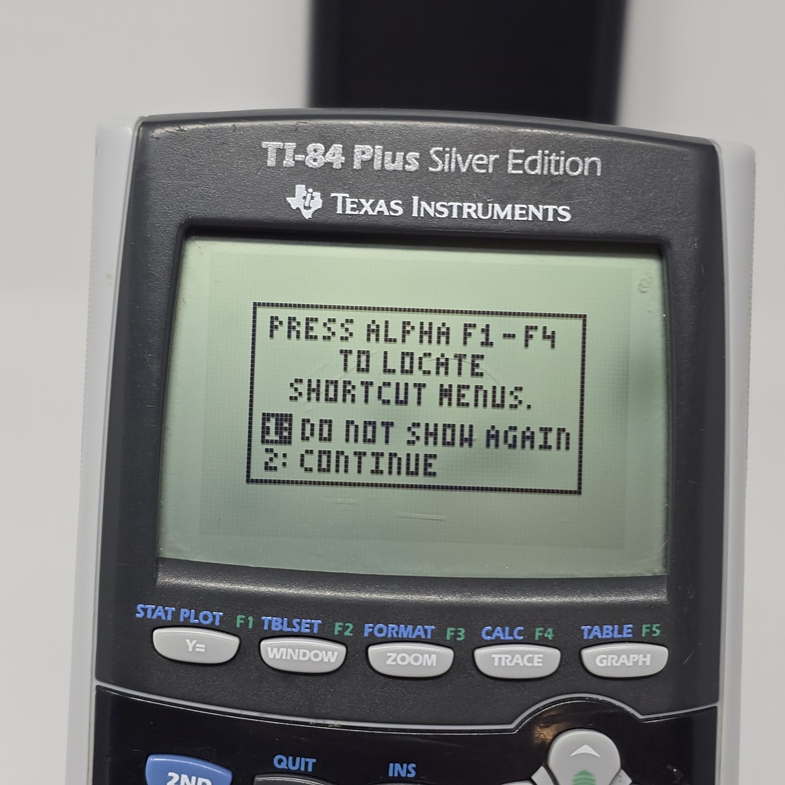 Texas Instruments TI-84 Plus C Silver Edition Graphing Calculator TESTED