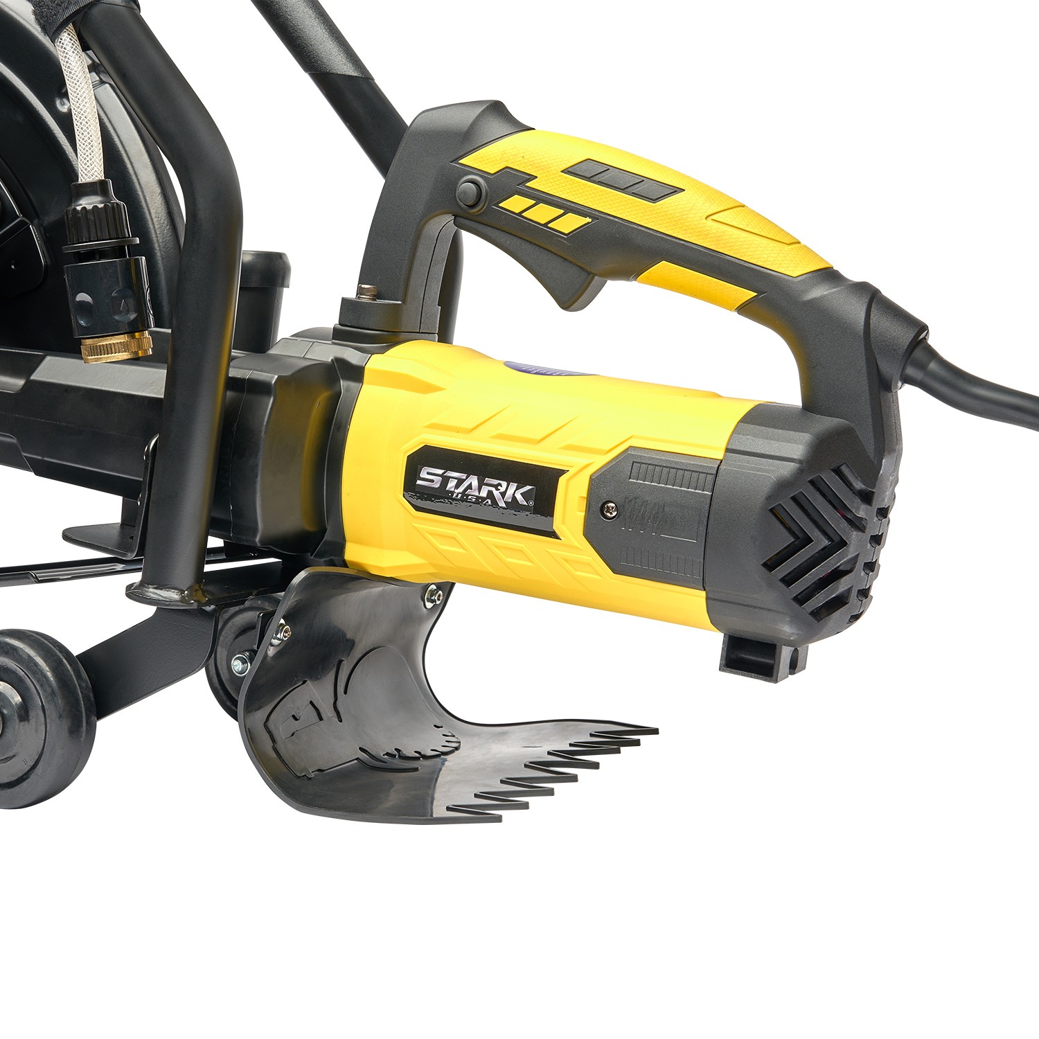 Stark USA 16″ 3200W Electric Cut Off Floor Saw Wet/Dry Cutter Guide Roller Wheel