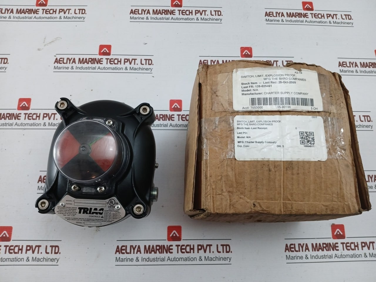 TRIAC CONTROLS EX10A2SBKN Hazardous Location Limit Switch 5AMP-250VAC