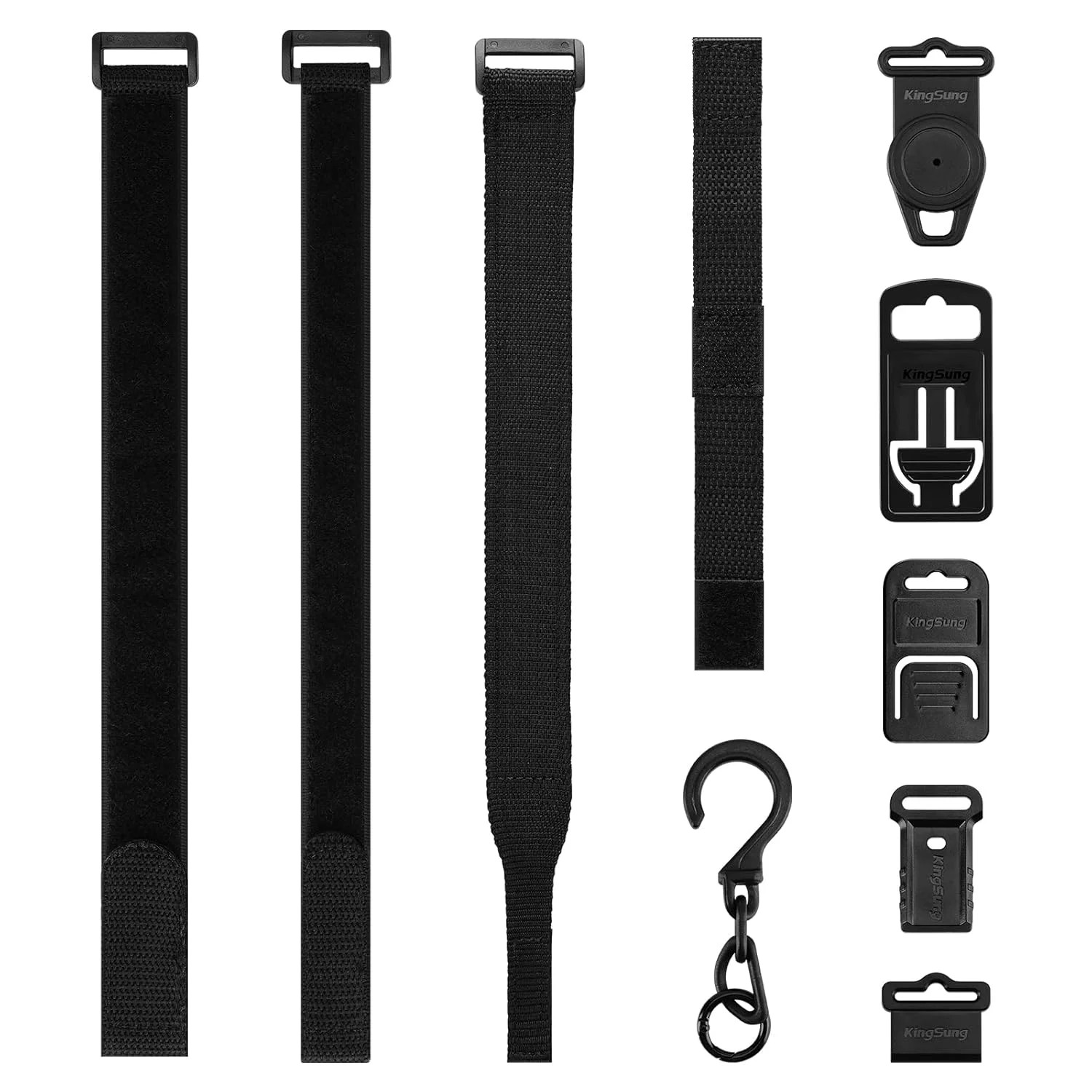 KingSung 10Pcs Universal Multimeter Hanging Loop Strap Magnet Hanger Kit for Flu