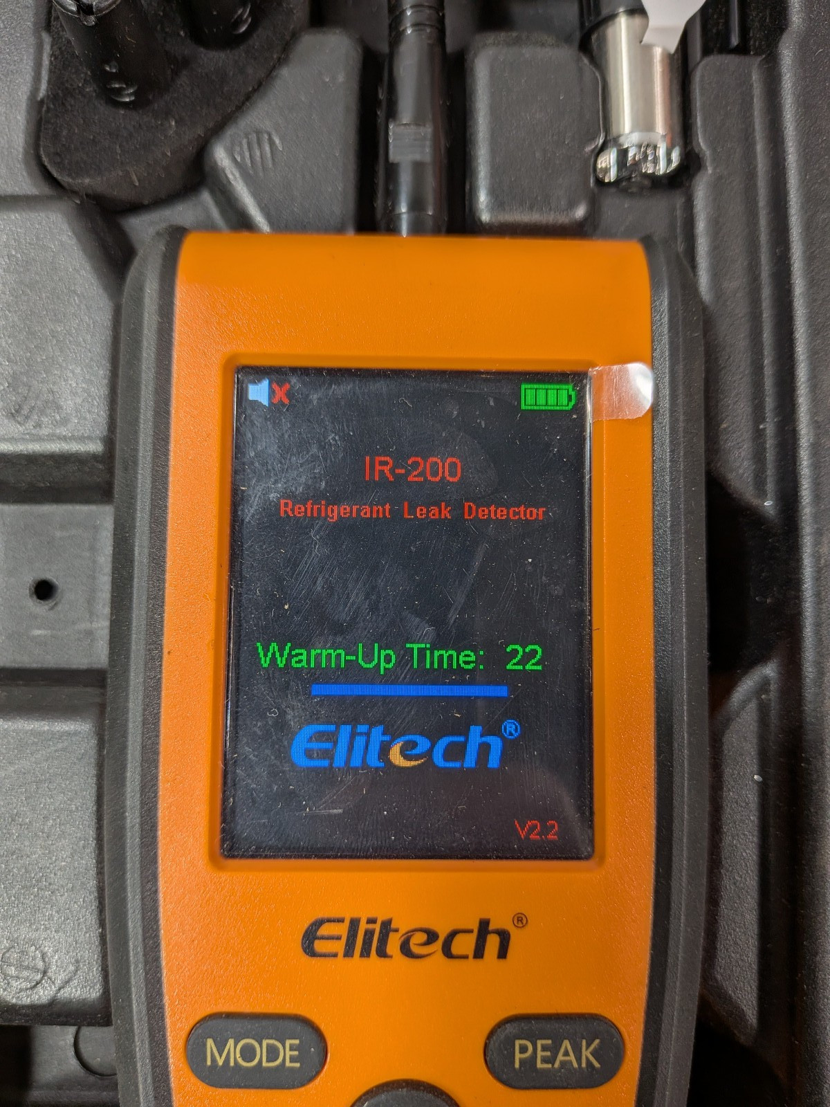 Elitech Air-Conditioning Repair Solution Pack -Dual Sensor Leak Detector IR-2