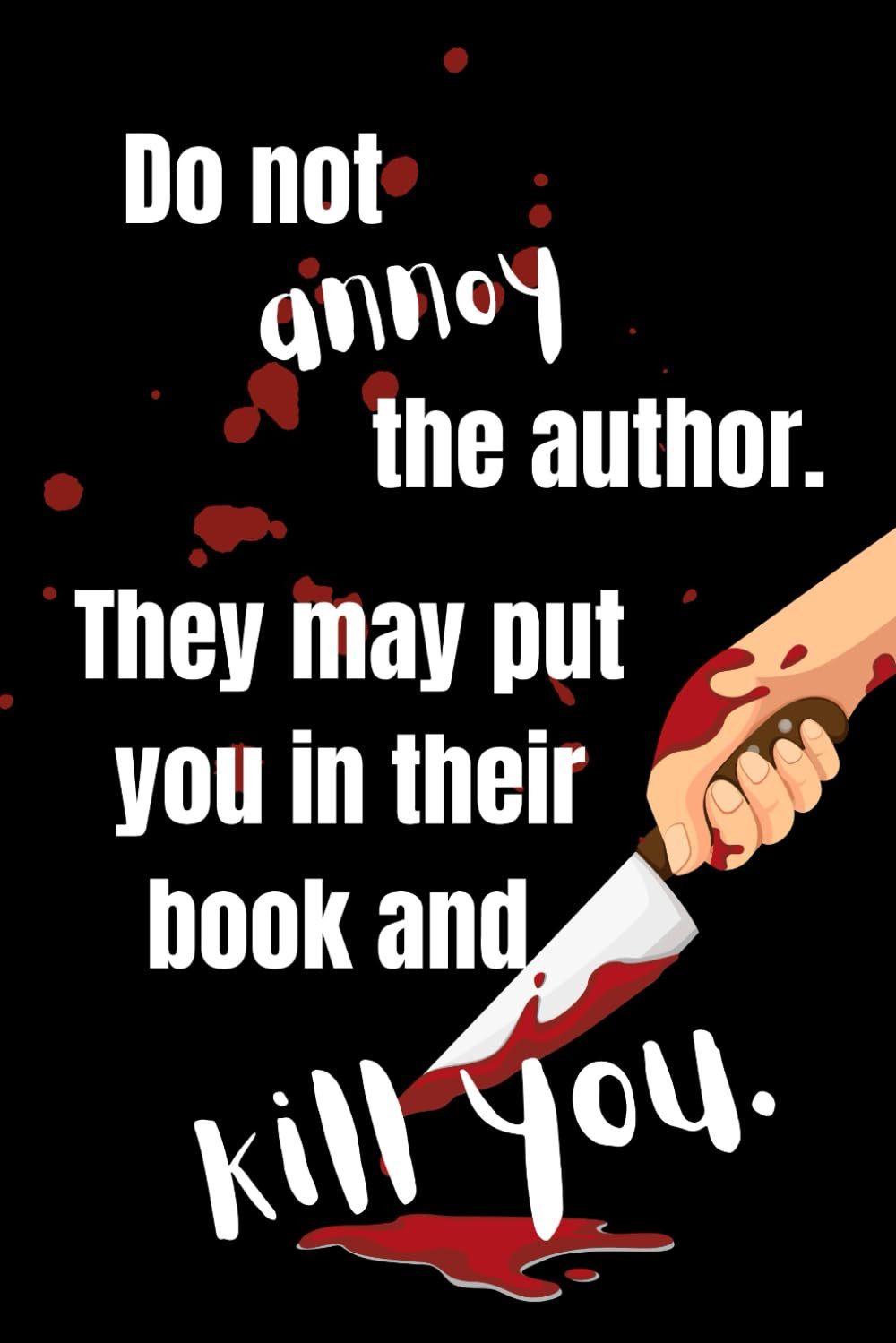 Horror/Thriller Author Notebook Journal
