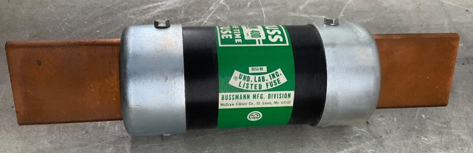NEW BUSSMAN NON 400 ONE-TIME BUSS FUSE 250V