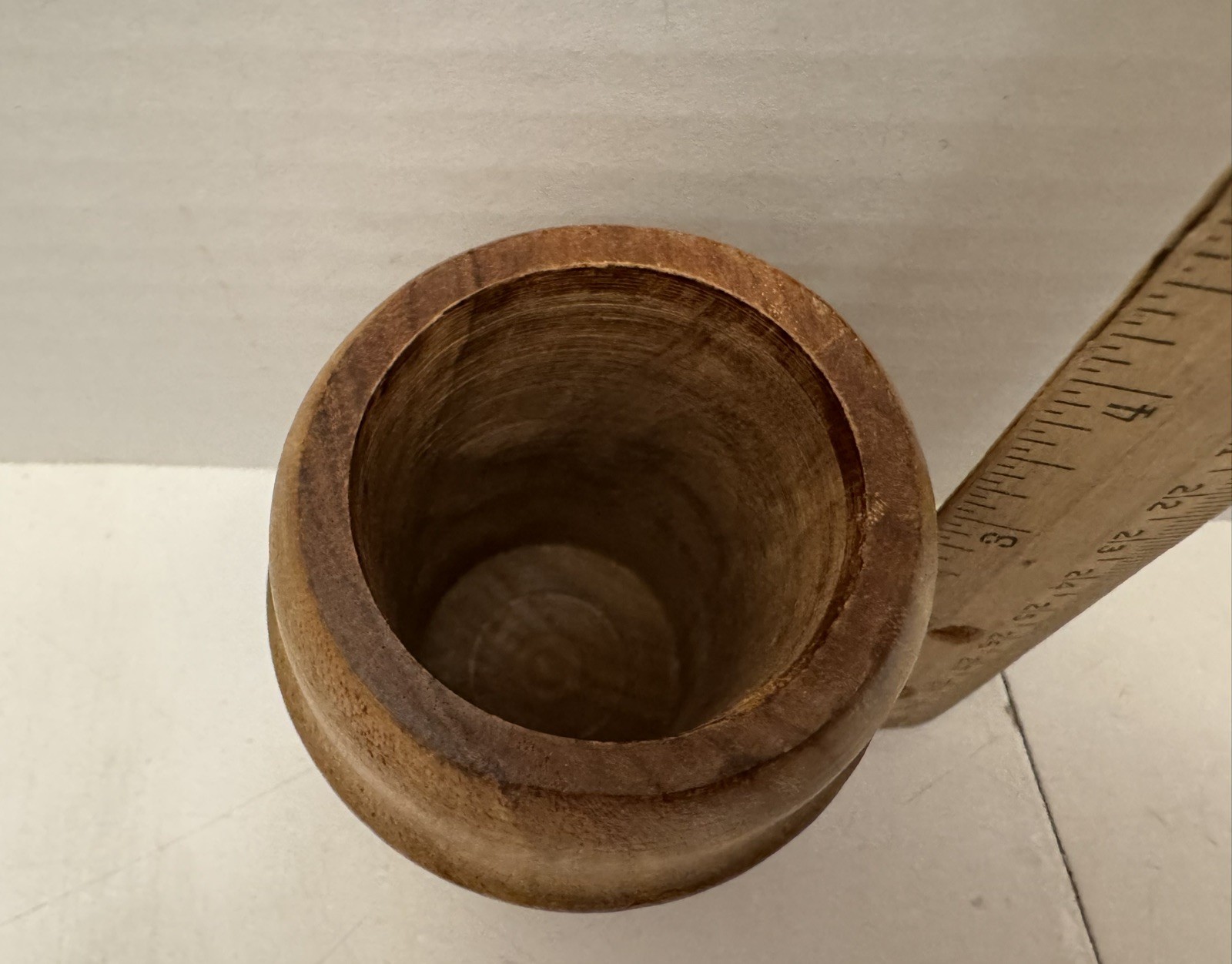Hand-Carved Pen Holder – Floral Wooden Desk Organizer Cup Made in India