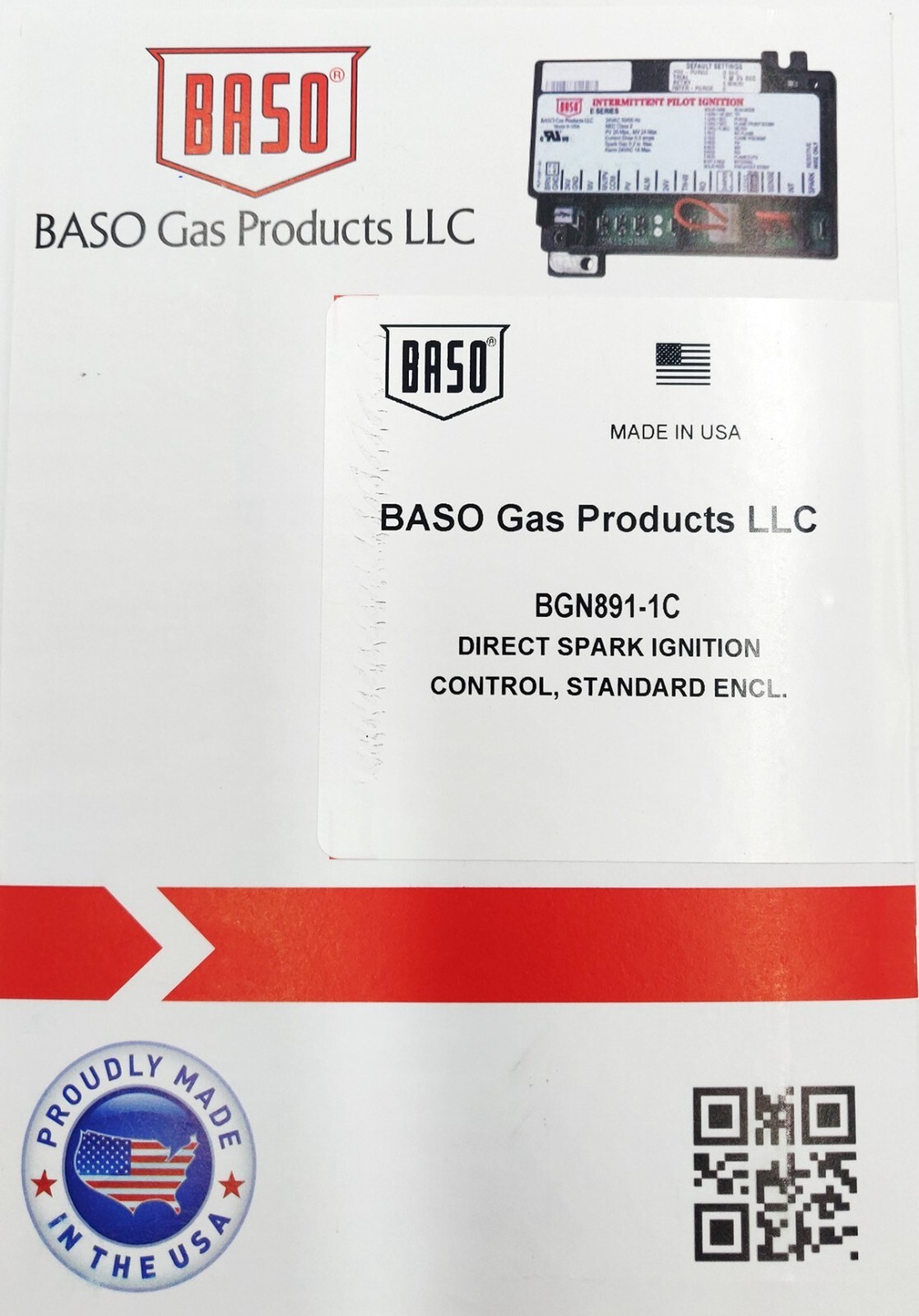 BASO BGN891-1 BGN891-1C MODULE FOR LENNOX 60J00 USED ON LENNOX, 20663