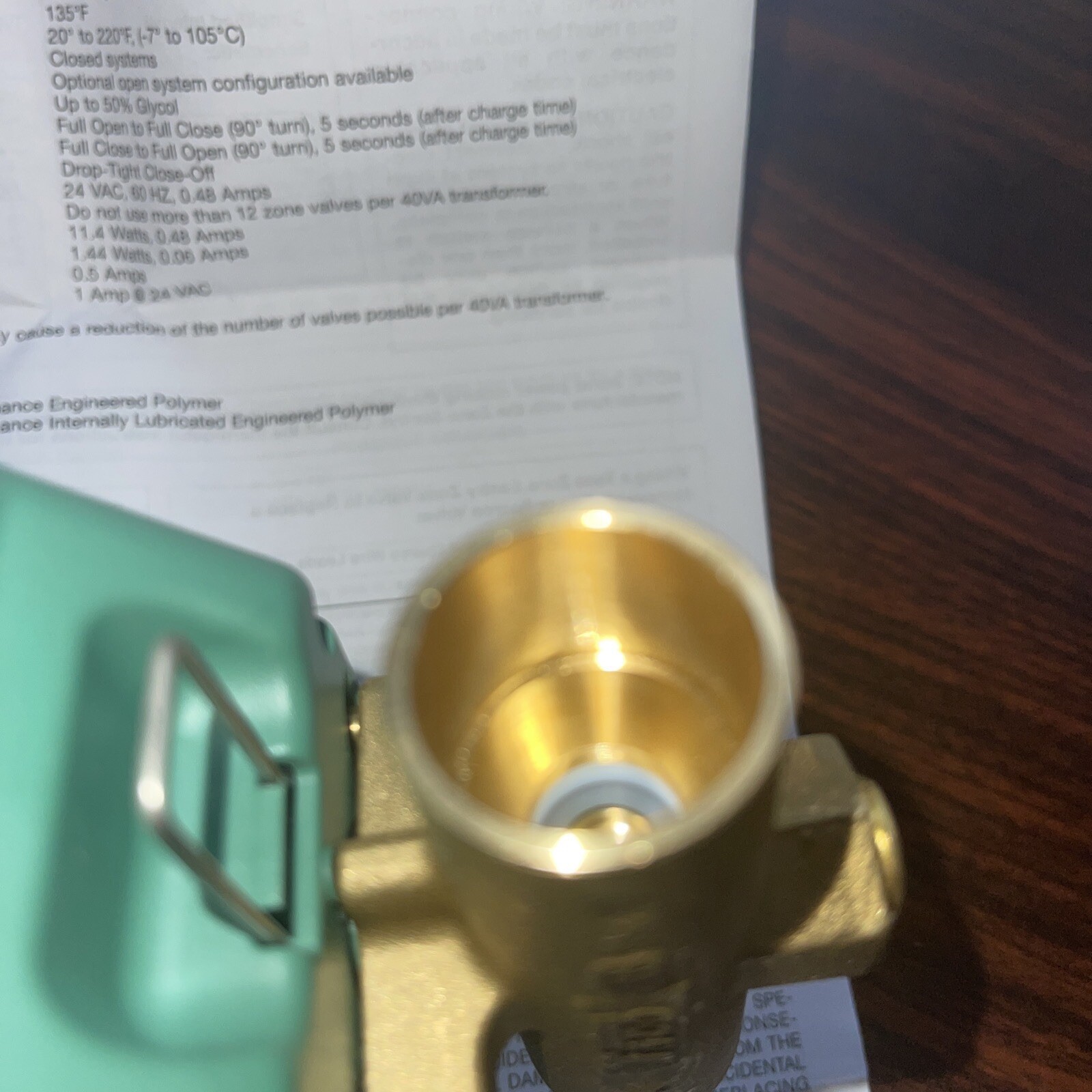 Taco Z075C2-s1-2Valve,2 Way,Nc,3/4 In. In Box