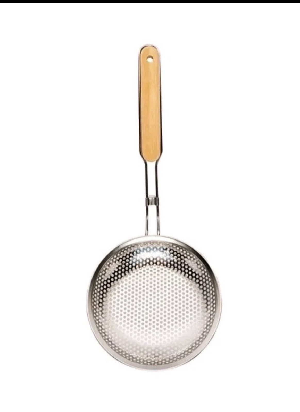 🎍 Viovia Wok Skimmers 3-Pack Stainless Steel & Bamboo Handle 6 in Diameter