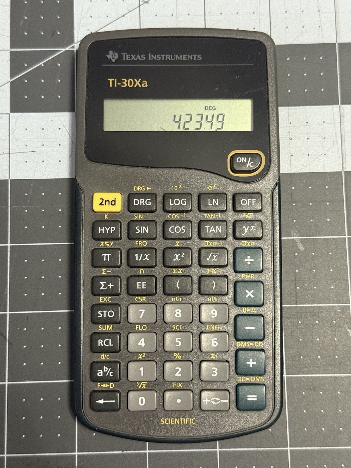 Texas Instruments TI-30Xa Scientific Calculator – Tested & Working