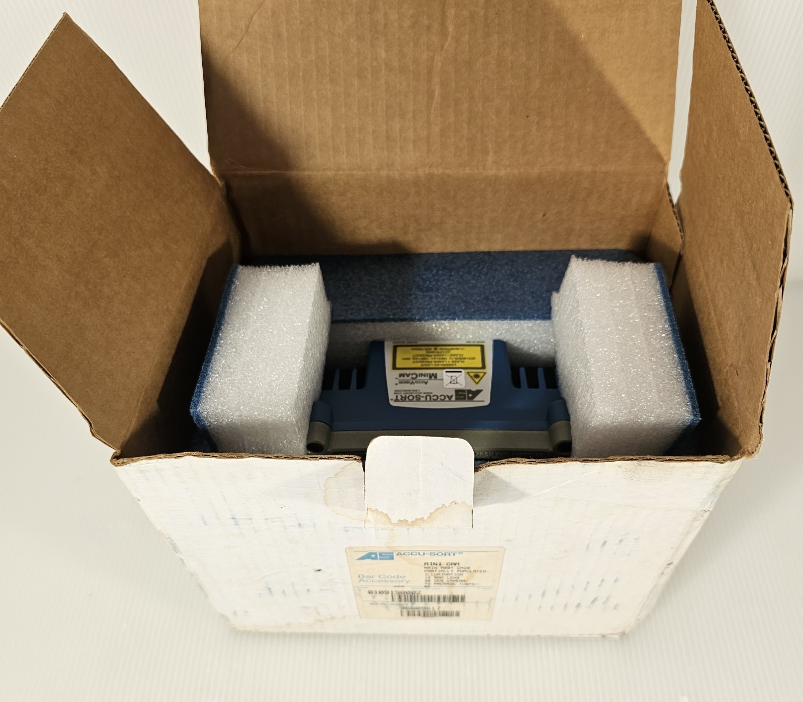 Accu-Sort Mini Cam 0109138002 Barcode Scanner Camera 30°, 12.5mm Lens CMOS, New