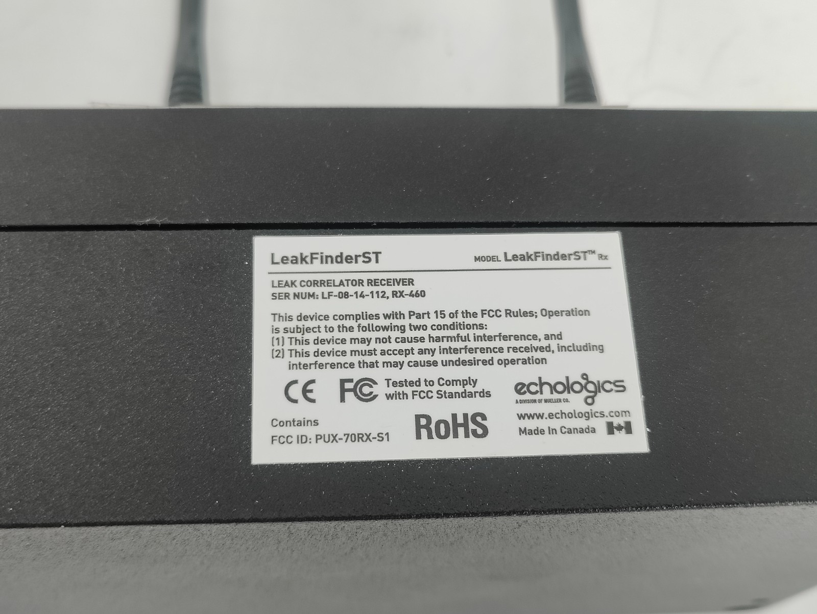 Echologics LeakFinder-ST Correlator Advanced Acoustic Leak Detection System
