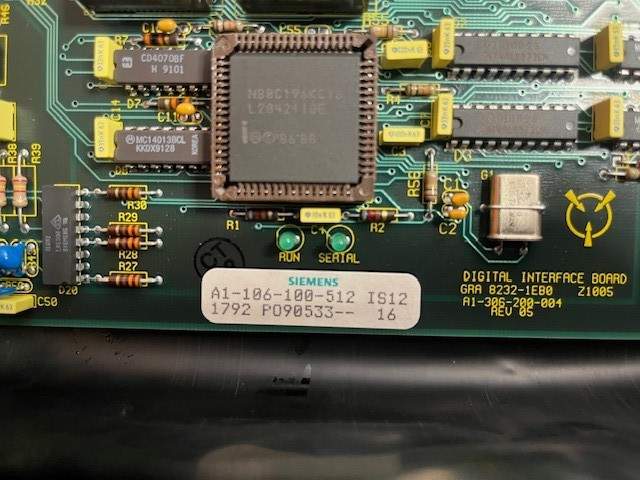 Siemens DB01L Z1005 Digital Interface Board Kit A1-106-100-512 Rev 05 New