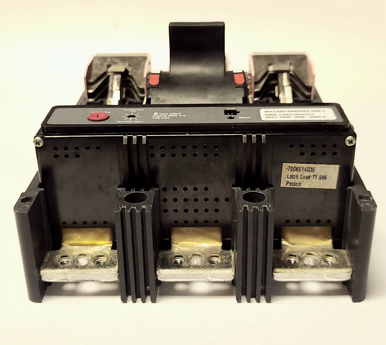 EATON CUTLER HAMMER HMCP600L6W 600 AMP Type HMCP Motor Circuit Protector 1800