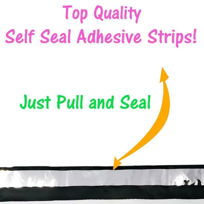 7.5 x 10.5″- 6 Beautiful Colors! Colored Flat Poly Mailers, Self Sealing Mailers