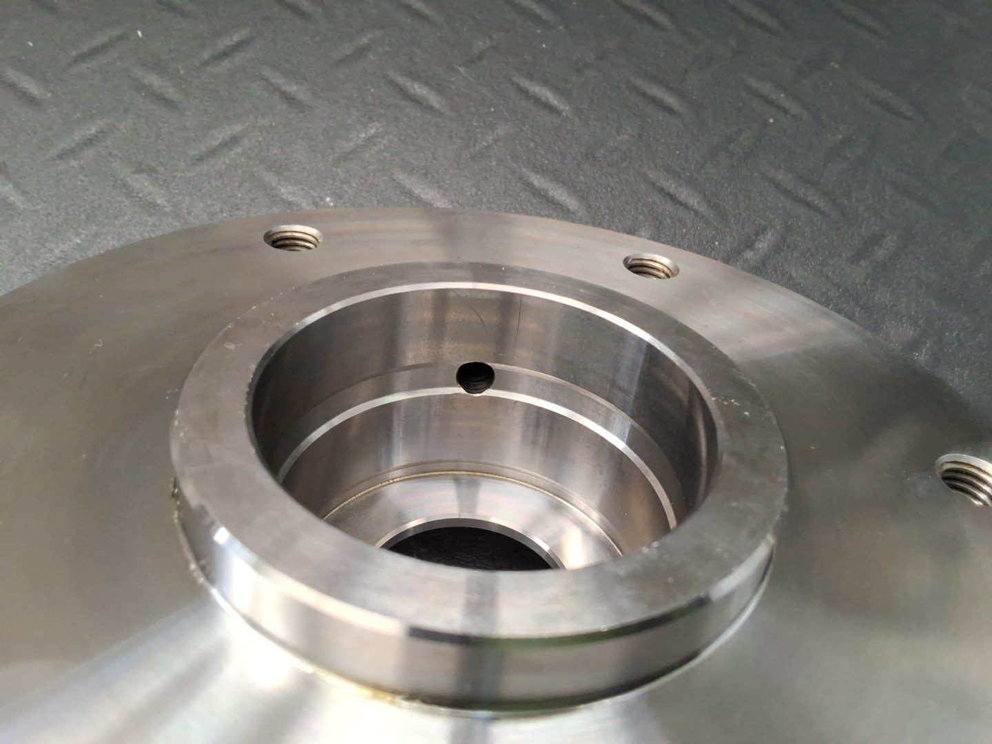 Buck Chuck 6″ Adapter Plate 4° Taper A6-4DEG for Hardinge 4 Degree Taper Lathe