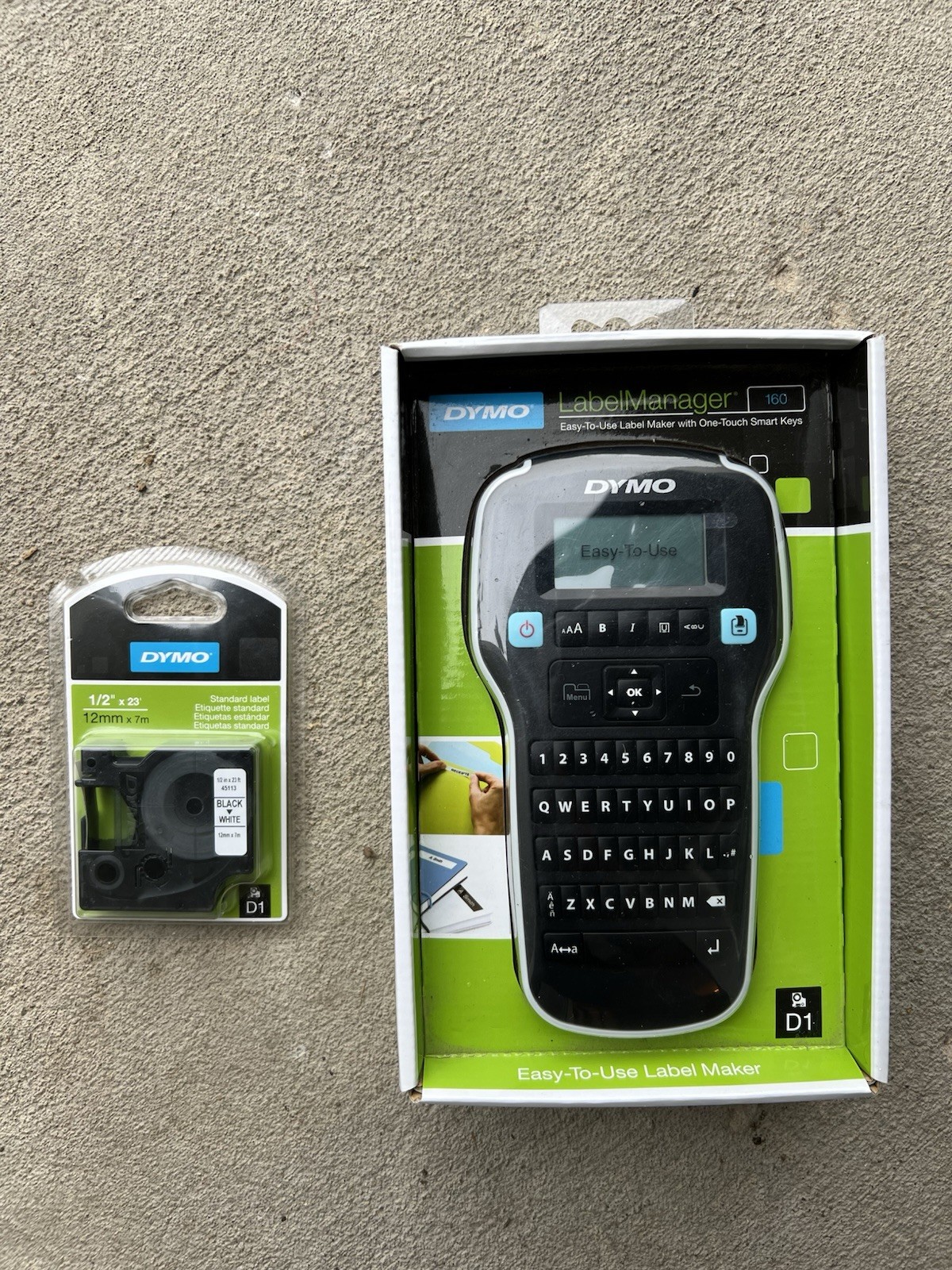 New Sealed DYMO LabelManager 160 & Extra Labels