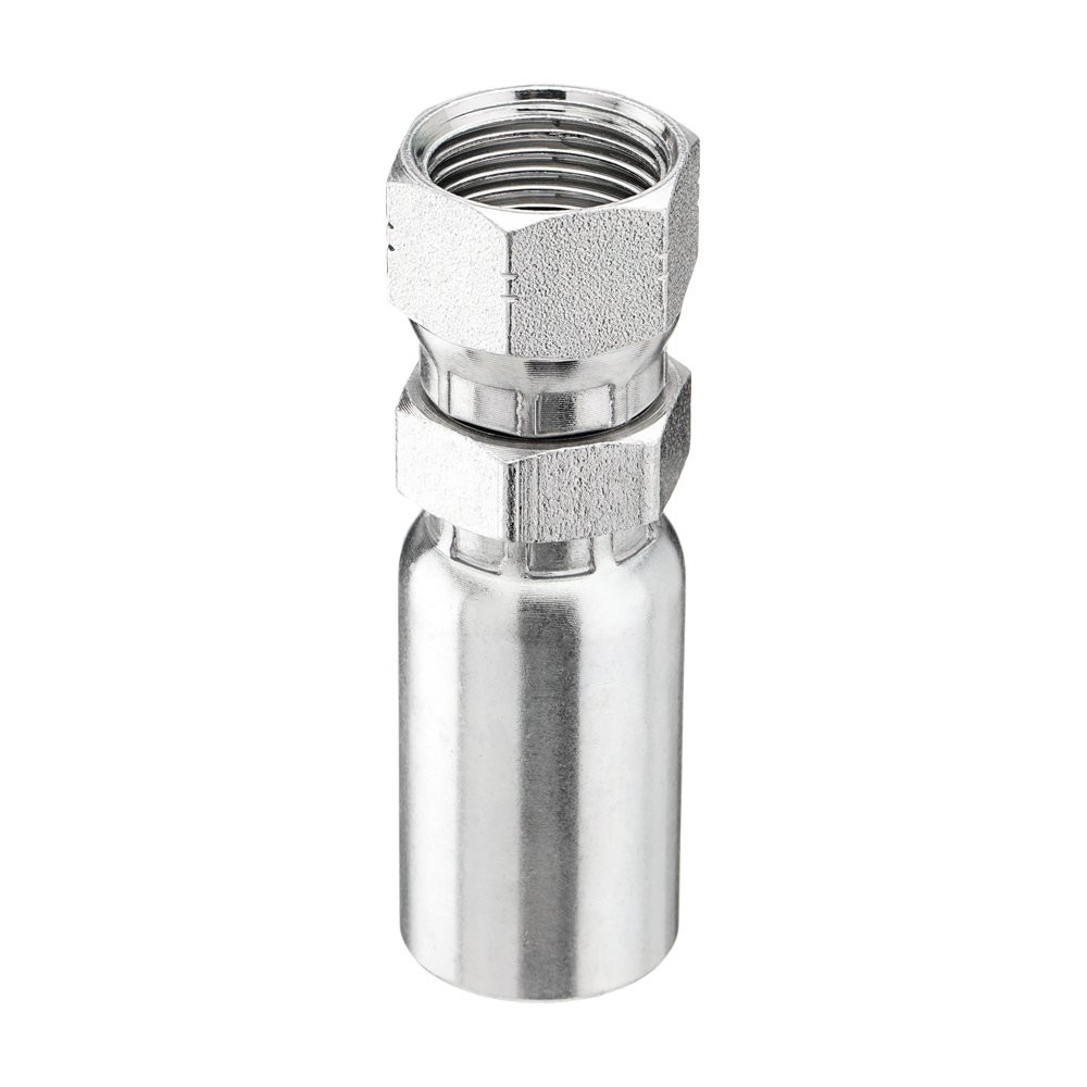 New-12 Pack 3/8″ Hydraulic Hose Fittings, 3/8″ I.D. Hose x 1/2″ JIC 37° Female
