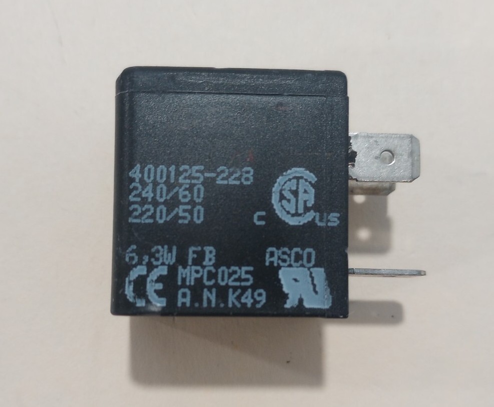 Asco 400125-228 Valve Solenoid Coil 220/240V