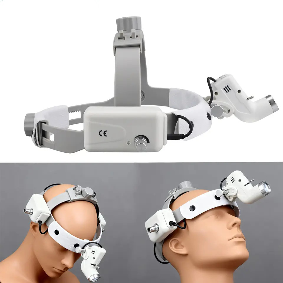 5W Dental Medical LED Head Light Head-mounted Ajustable Brightness Spot Light US
