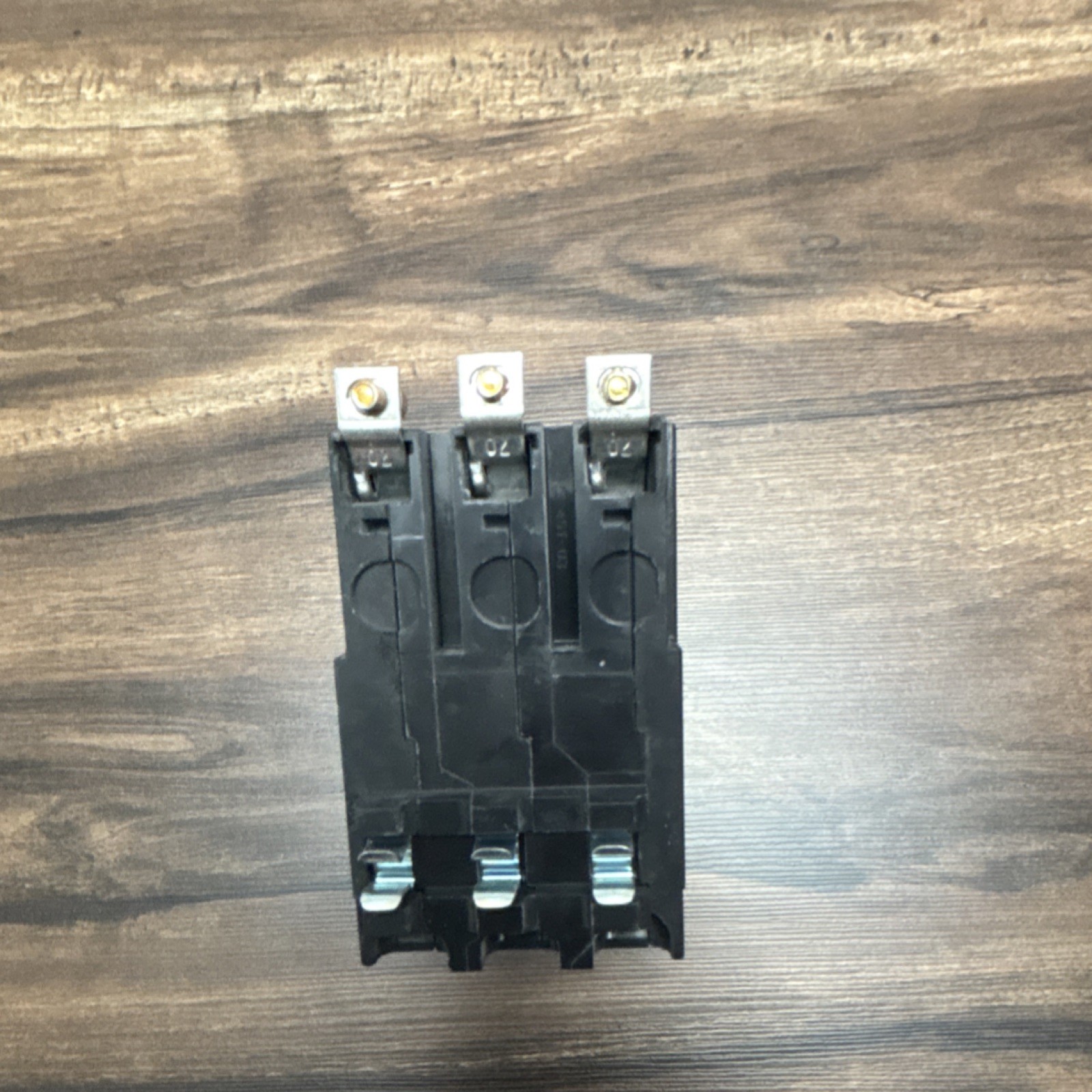 Square D 60A 3-Pole Circuit Breaker 240V Black Analog/Mechanical On/Off
