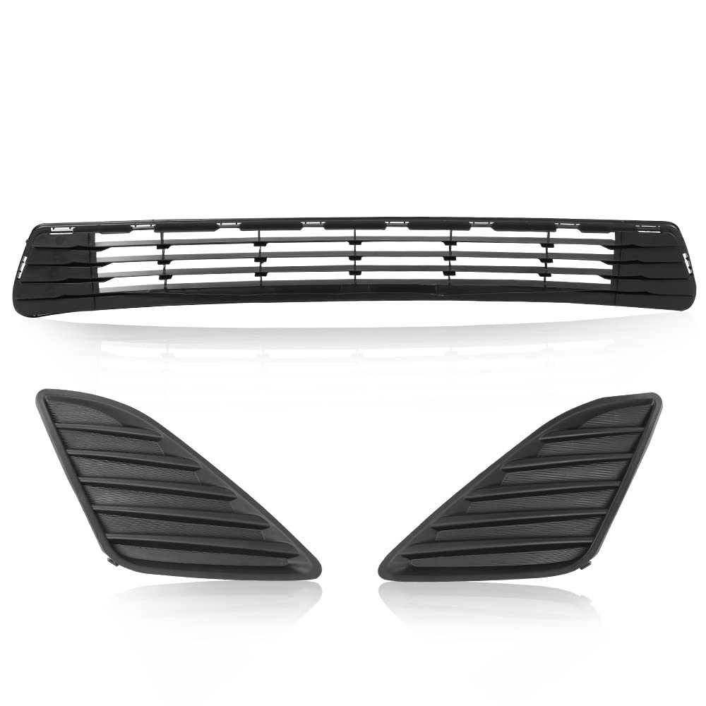 Front Bumper Lower Grille Insert Fog Hole Cover Toyota Camry 2012-2014 L&R Side