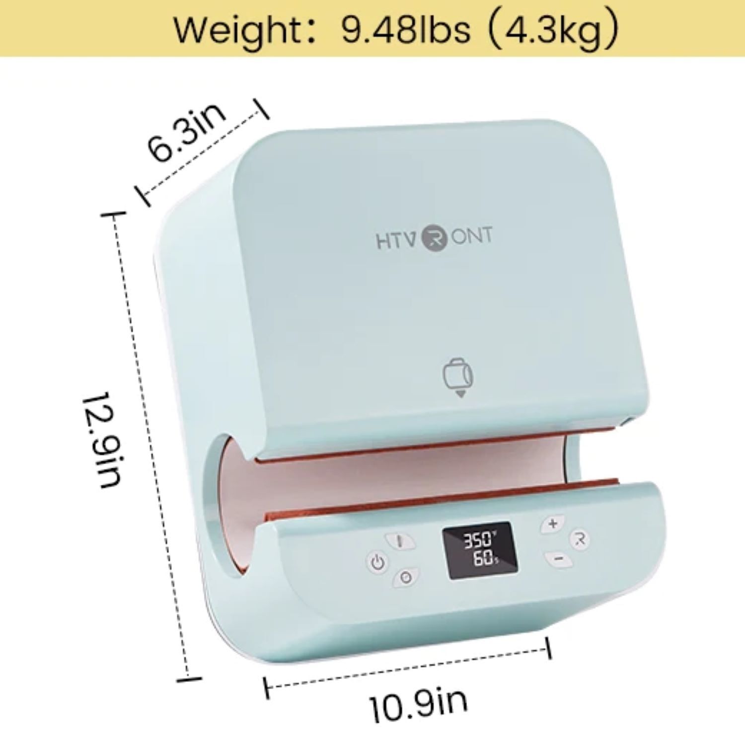 HTVRONT Auto Tumbler Heat Press Machine for 10-30oz Sublimation Tumblers, Cups