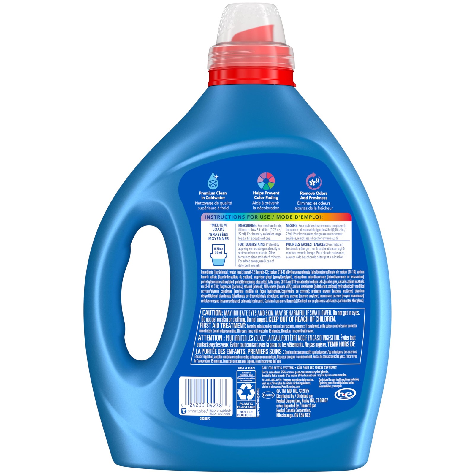 Persil Intense Fresh Everyday Clean Laundry Detergent 82.5 Fl Oz (Pack of 1)