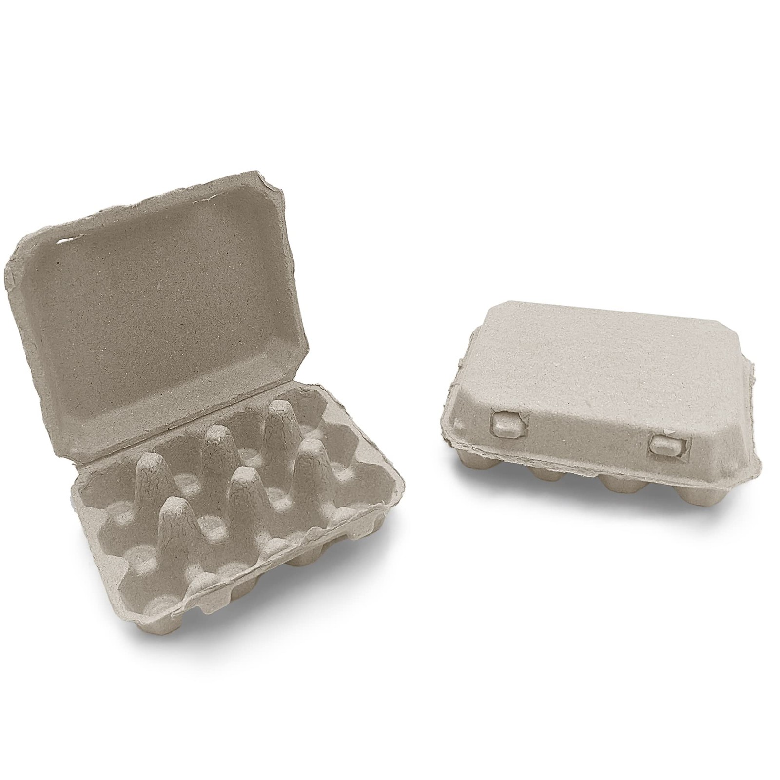 30 PCS Quail Egg Cartons Recycled Cardboard Paper Pulp 3×4 Square 1 Dozen Box