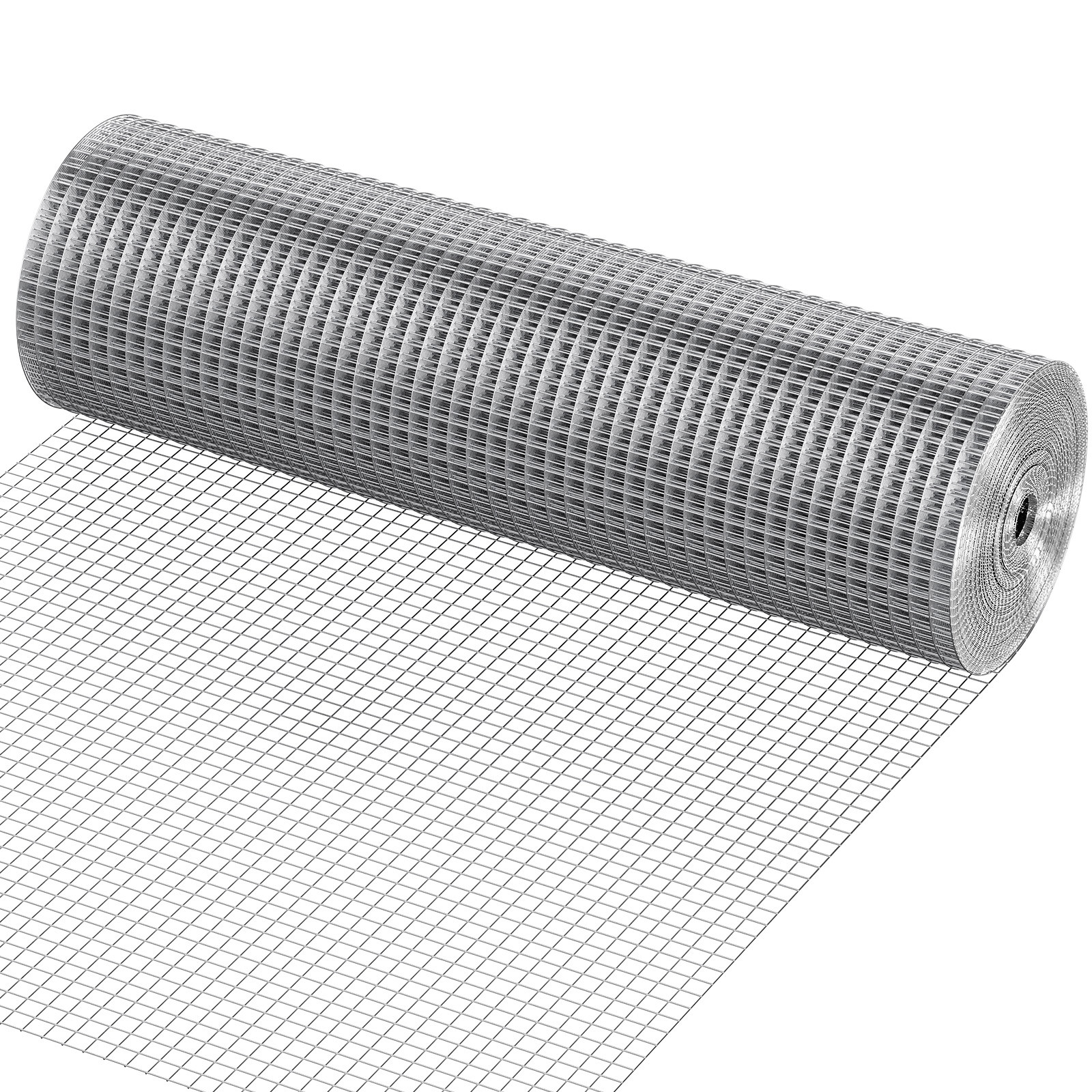 VEVOR Hardware Cloth 1/2″ 24in x 50ft 19 Ga Wire Mesh Roll Chicken Wire Fencing