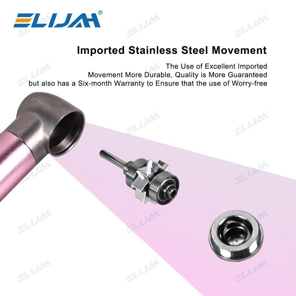 Dental High Speed/Slow Low Speed Handpiece Contra Angle Air Motor Kits 2/4 Holes