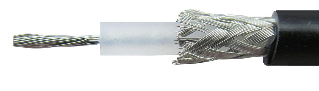 100 Foot Length – JSC Wire & Cable – 3110T RG-58A/U Low Loss Coaxial Cable, 50Ω