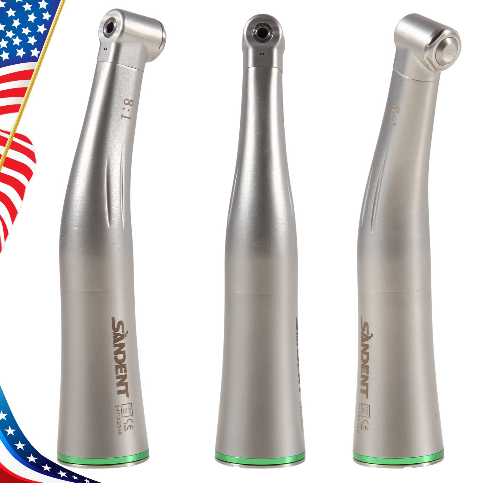 Dental 8:1 Push Button ENDO Contra Angle Attachment