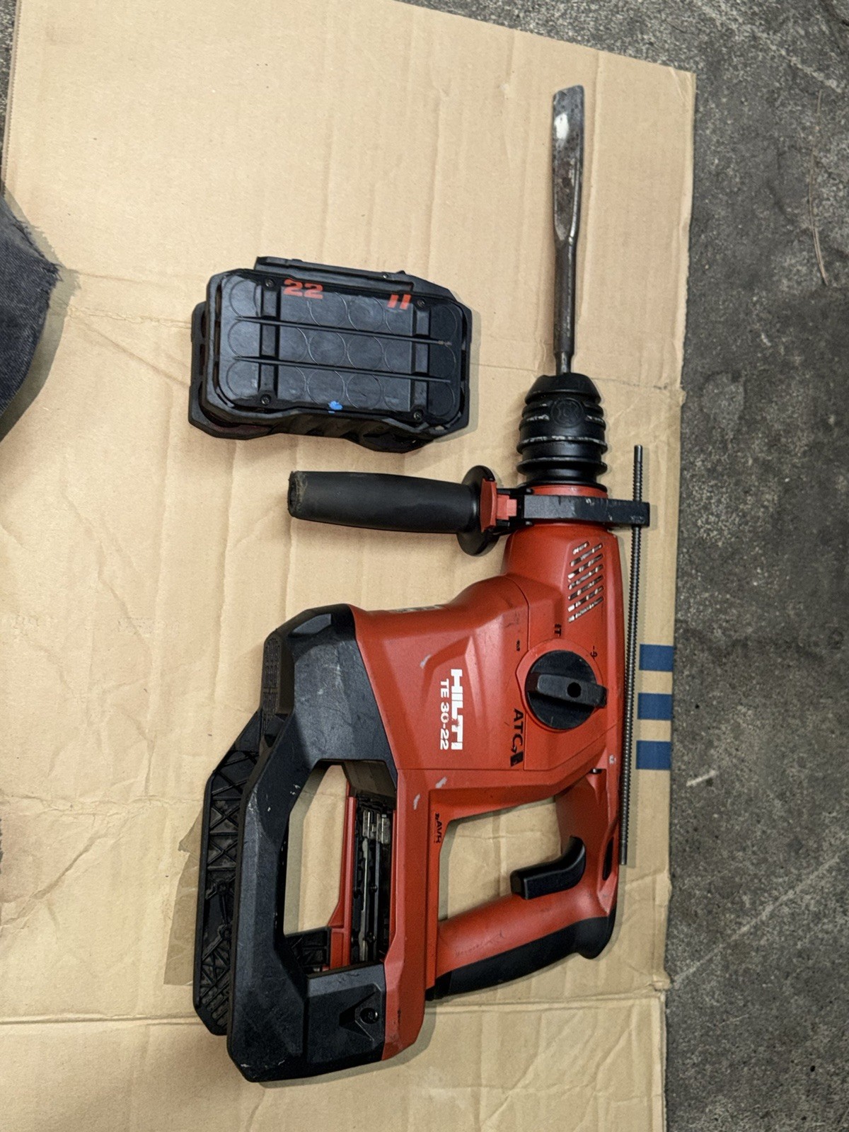 HILTI TE 30-22 NURON ATC & AVR Cordless Rotary Hammer Drill/B 22-255 Li-ion BATT